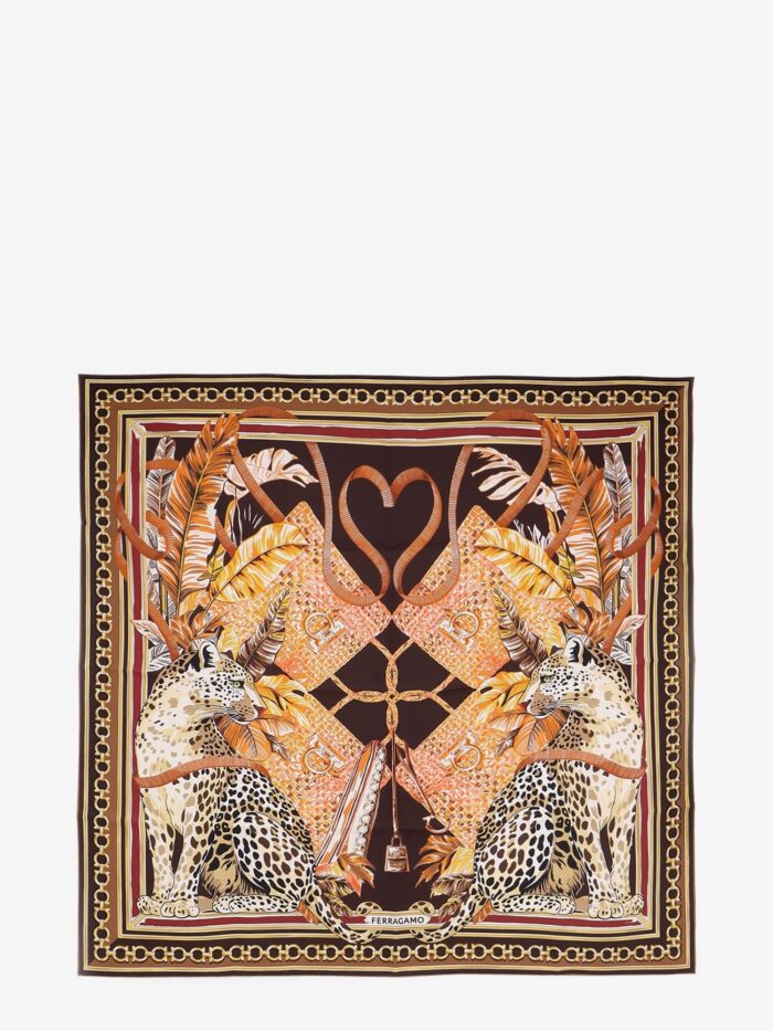 ferragamo felindra silk foulard Ferragamo Felindra Silk Foulard