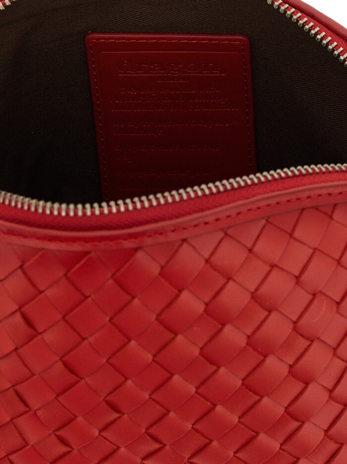 DRAGON DIFFUSION 'Fellini Chunky' Clutch Bag With Shoulder Strap
