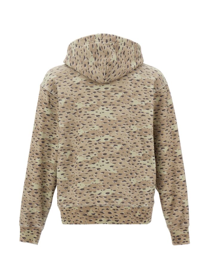 STAMPD Felpa Con Cappuccio 'Camo Leopard'