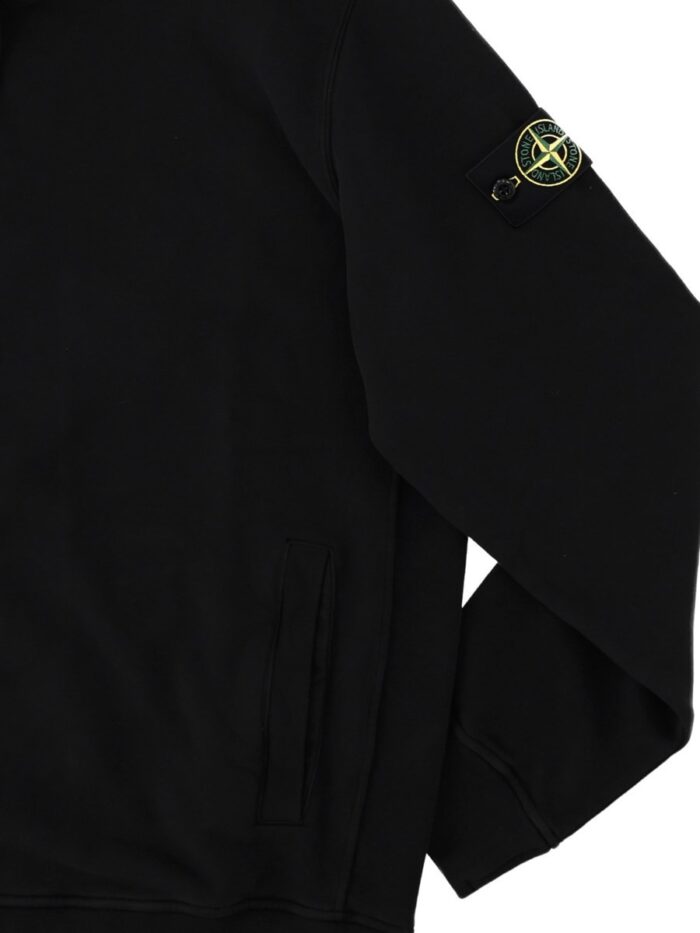 Stone Island FELPA CON PATCH LOGO