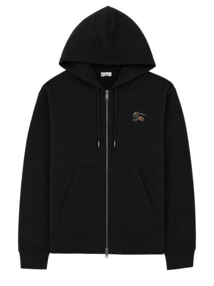 Burberry FELPA CON CAPPUCCIO E ZIP