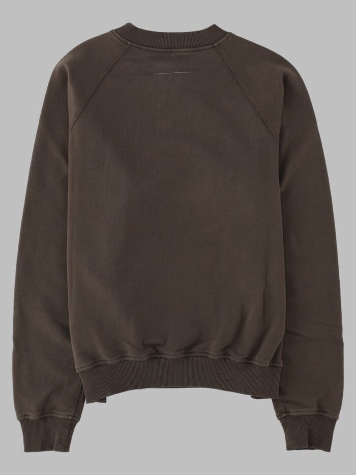 MM6 MAISON MARGIELA Felpa Con Dettaglio Trompe L'Oeil