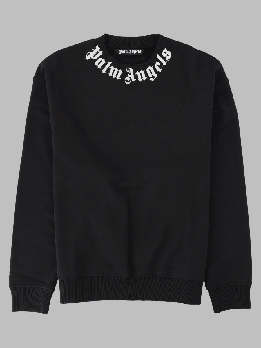 Palm Angels Felpa Con Logo