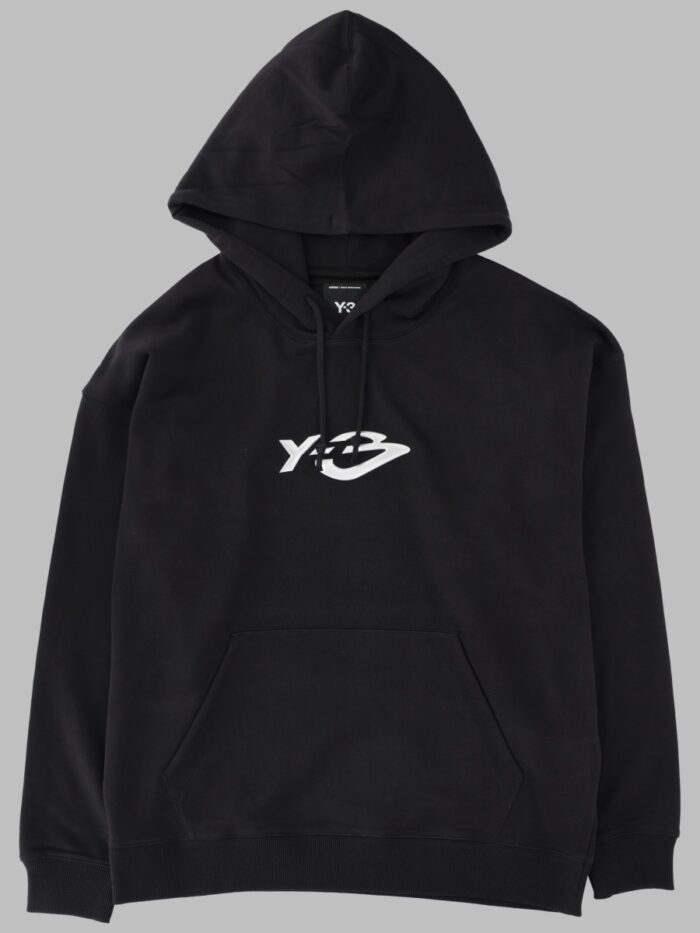 y 3 felpa con logo Y - 3 FELPA CON LOGO