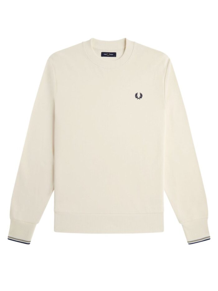 fred perry felpa con logo FRED PERRY Felpa Con Logo
