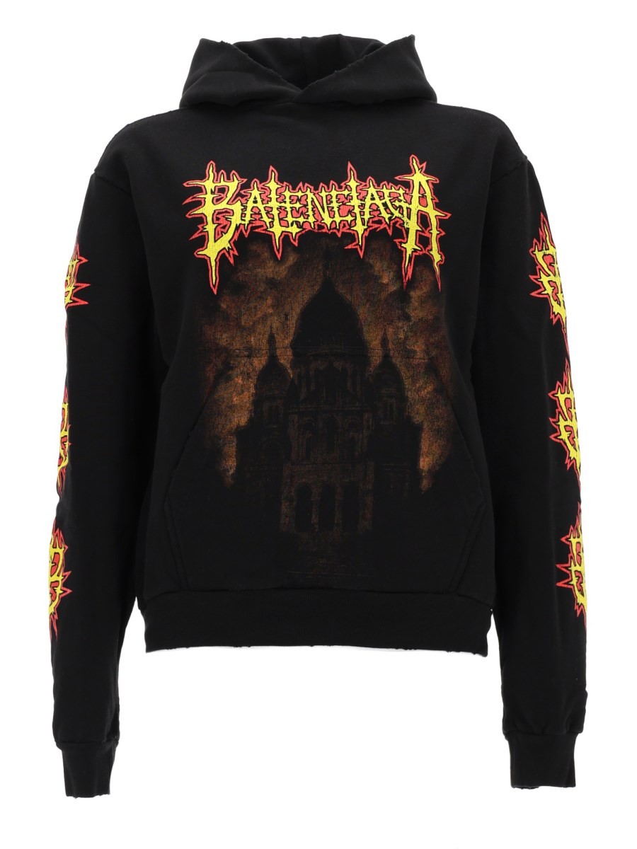 Balenciaga FELPA CON LOGO
