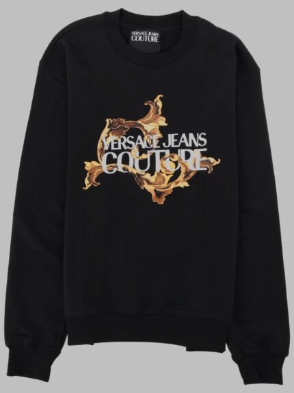 Versace Jeans Couture FELPA CON LOGO BAROQUE