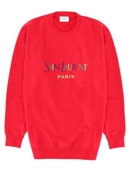 Saint Laurent Felpa Con Logo