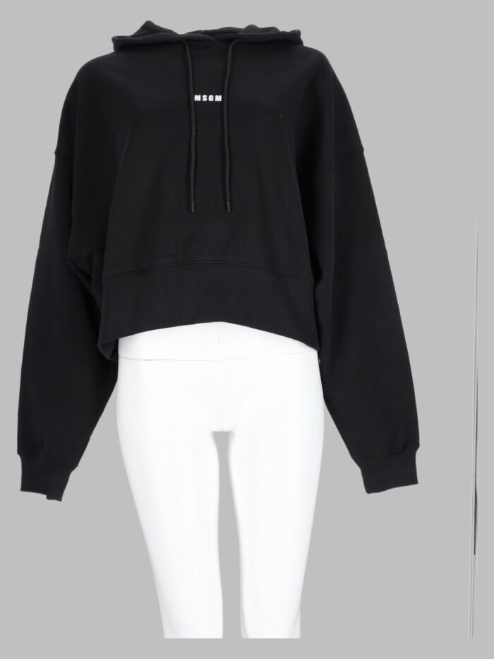 msgm felpa con logo Msgm Felpa Con Logo