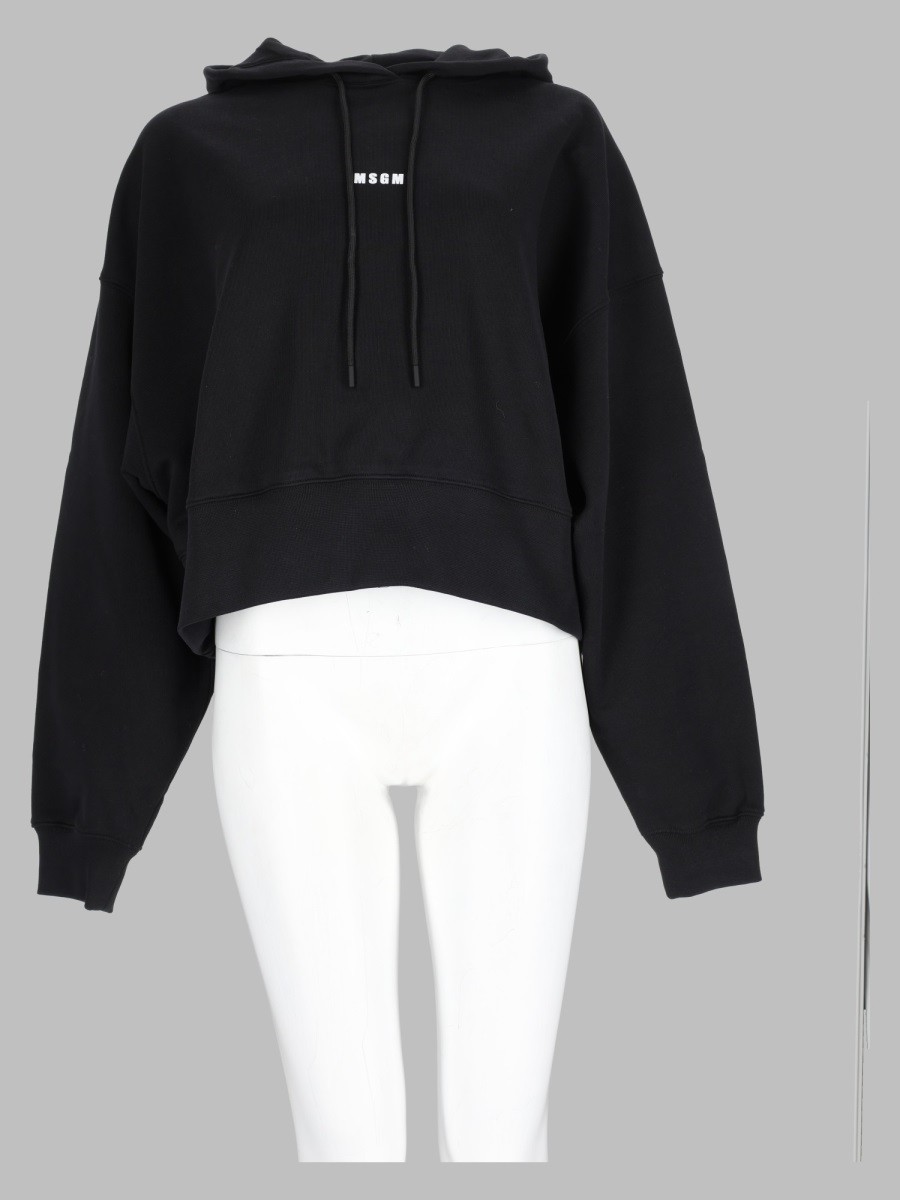 Msgm Felpa Con Logo