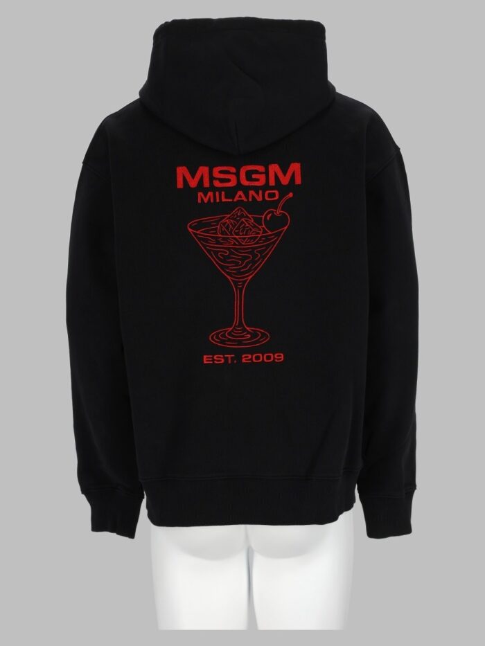 Msgm Felpa Con Logo