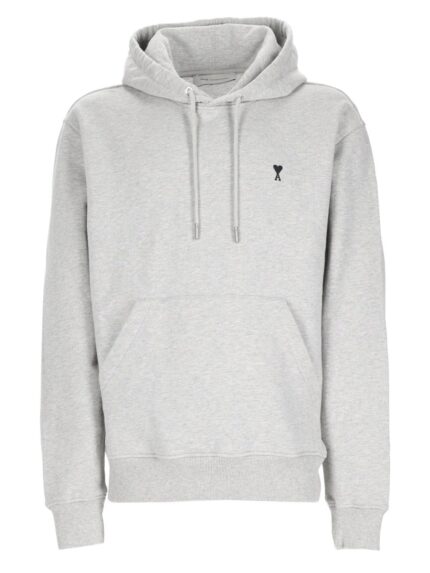 AMI PARIS Felpa Con Logo E Cappuccio