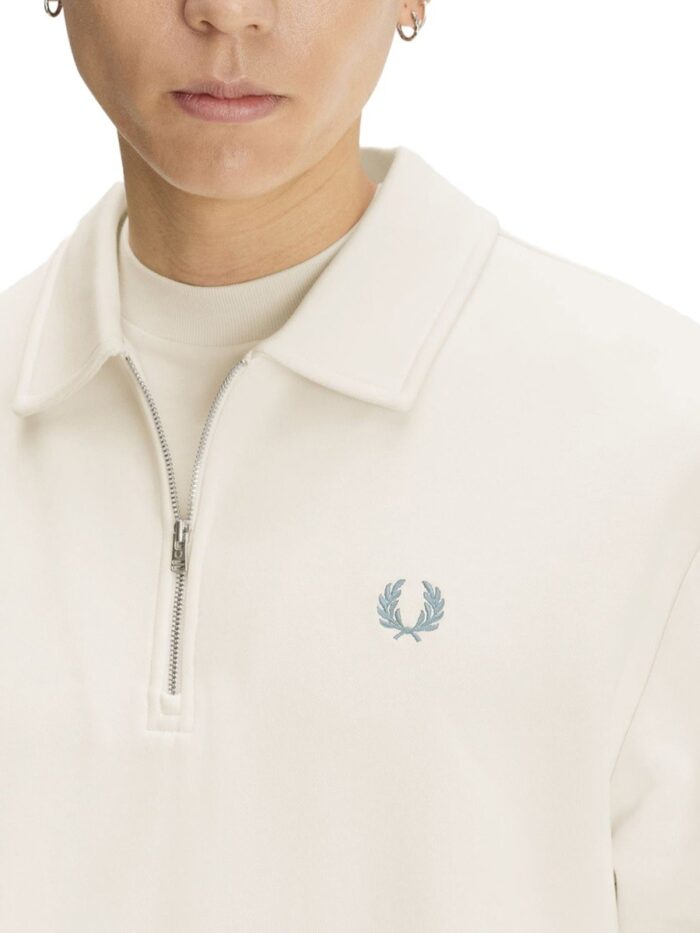 FRED PERRY Felpa Con Logo E Zip