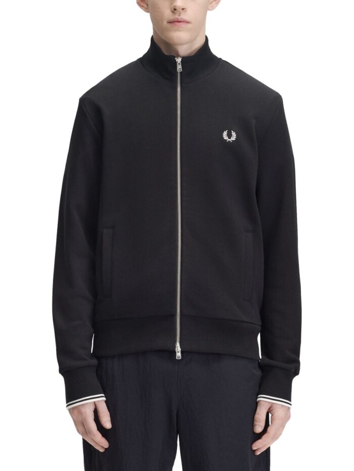 FRED PERRY Felpa Con Logo E Zip