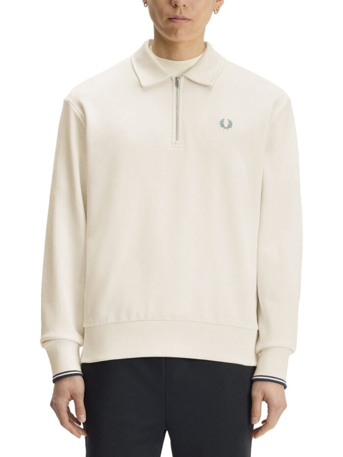 FRED PERRY Felpa Con Logo E Zip