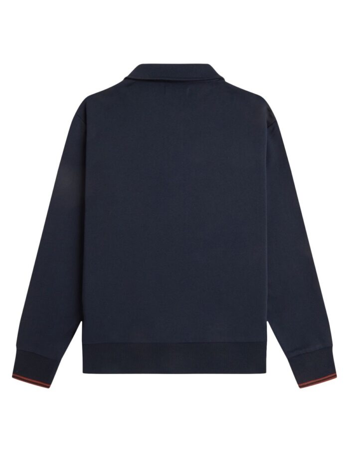 FRED PERRY Felpa Con Logo E Zip