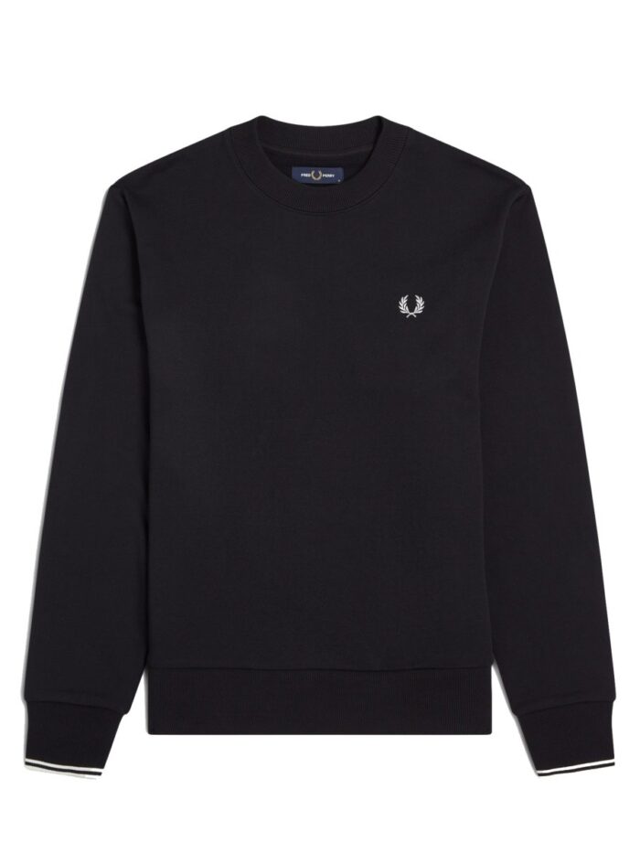fred perry felpa con logo FRED PERRY Felpa Con Logo