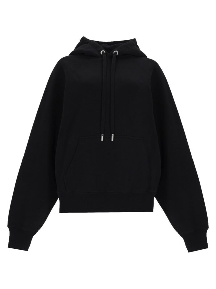 ami paris felpa con logo ricamato AMI PARIS FELPA CON LOGO RICAMATO