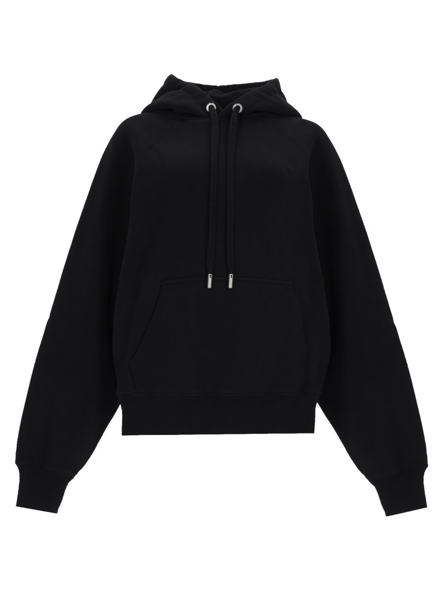 AMI PARIS FELPA CON LOGO RICAMATO