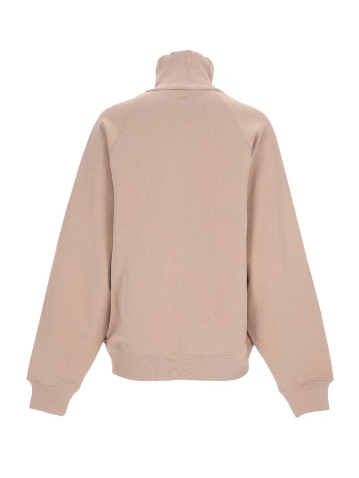 AMI PARIS Felpa Con Logo Ricamato