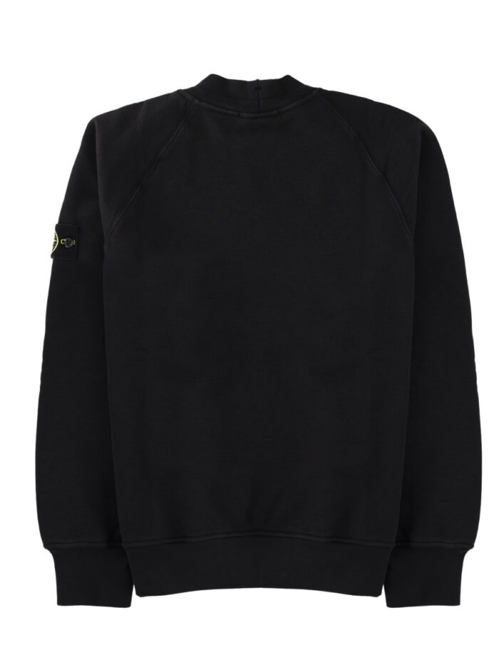 Stone Island Felpa Con Patch Logo