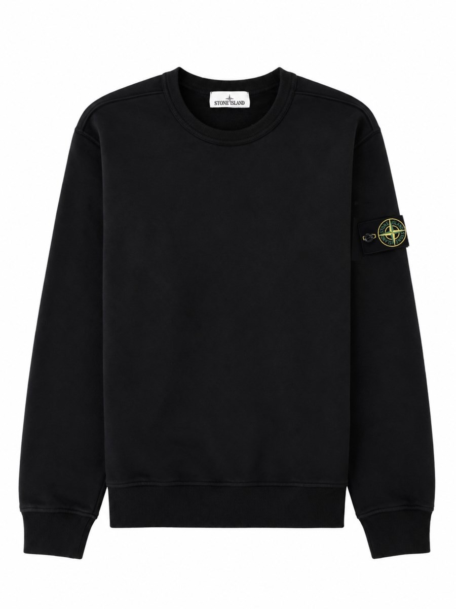 Stone Island FELPA CON PATCH LOGO