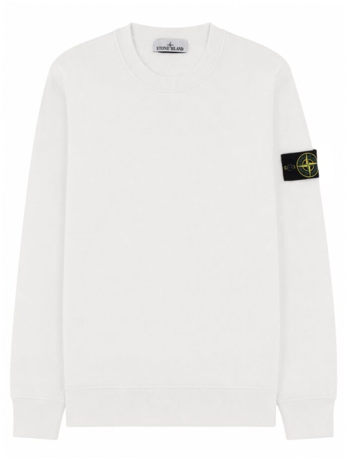 stone island felpa con patch logo Stone Island FELPA CON PATCH LOGO