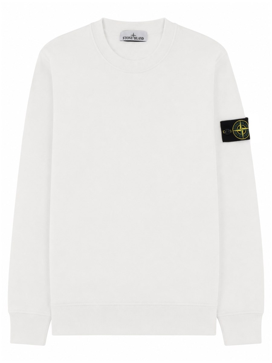 Stone Island FELPA CON PATCH LOGO