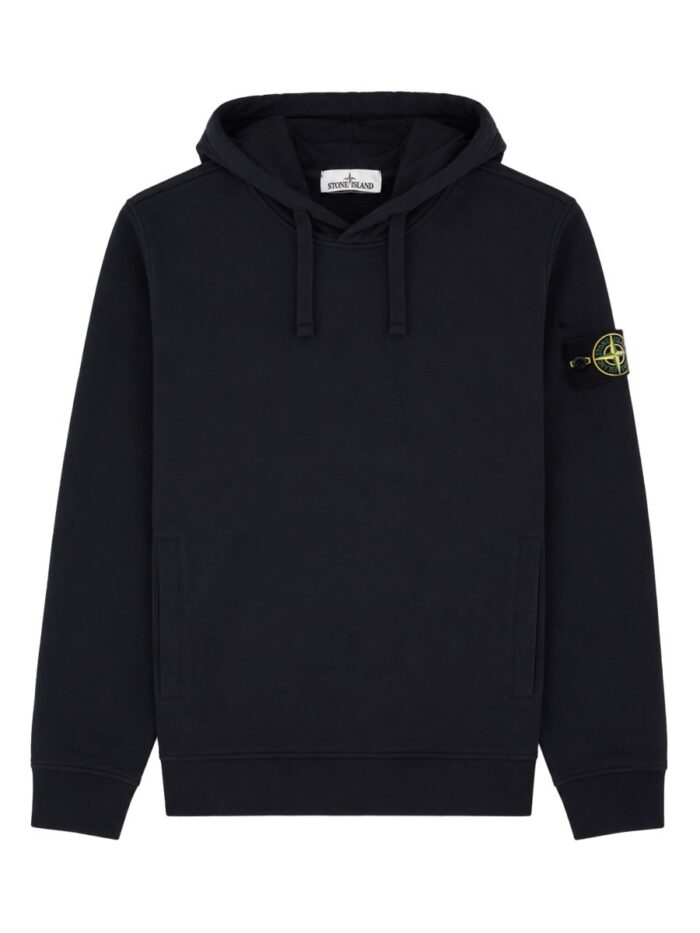 Stone Island FELPA CON PATCH LOGO