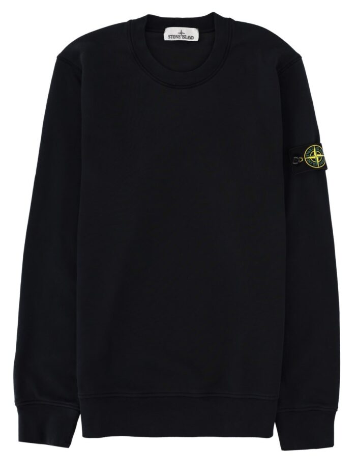 stone island felpa con patch logo Stone Island FELPA CON PATCH LOGO