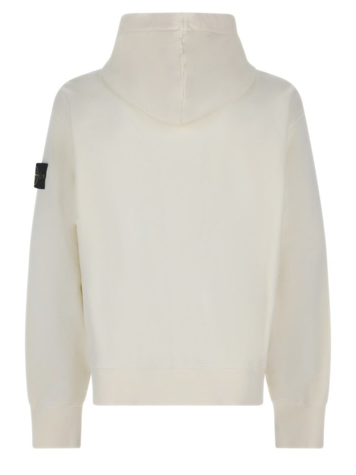 Stone Island Felpa Con Patch Logo