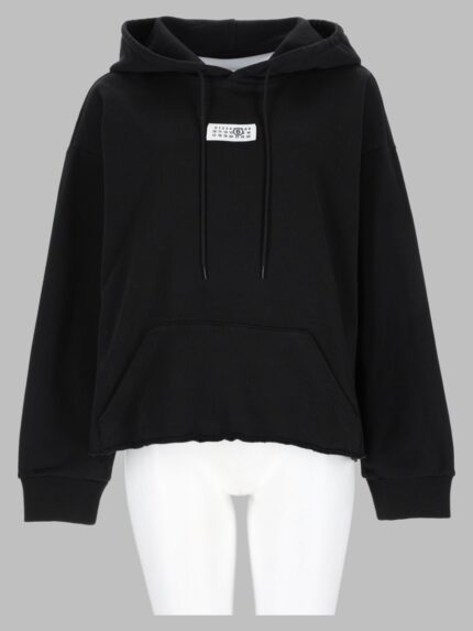 MM6 MAISON MARGIELA Felpa Con Patch Logo