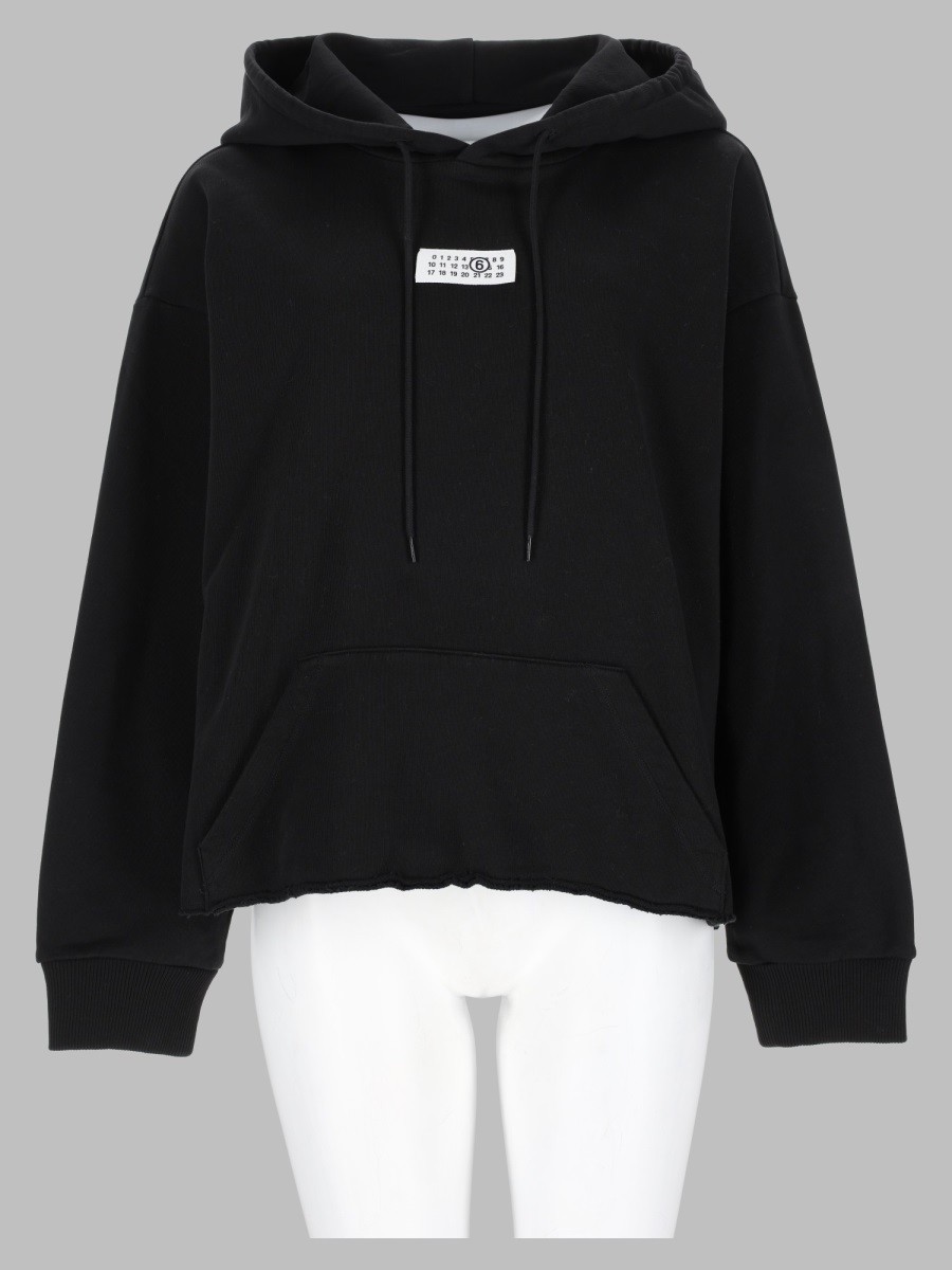 MM6 MAISON MARGIELA Felpa Con Patch Logo