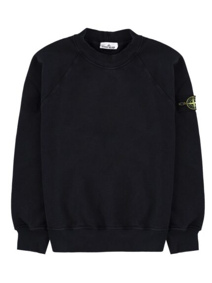 Stone Island Felpa Con Patch Logo