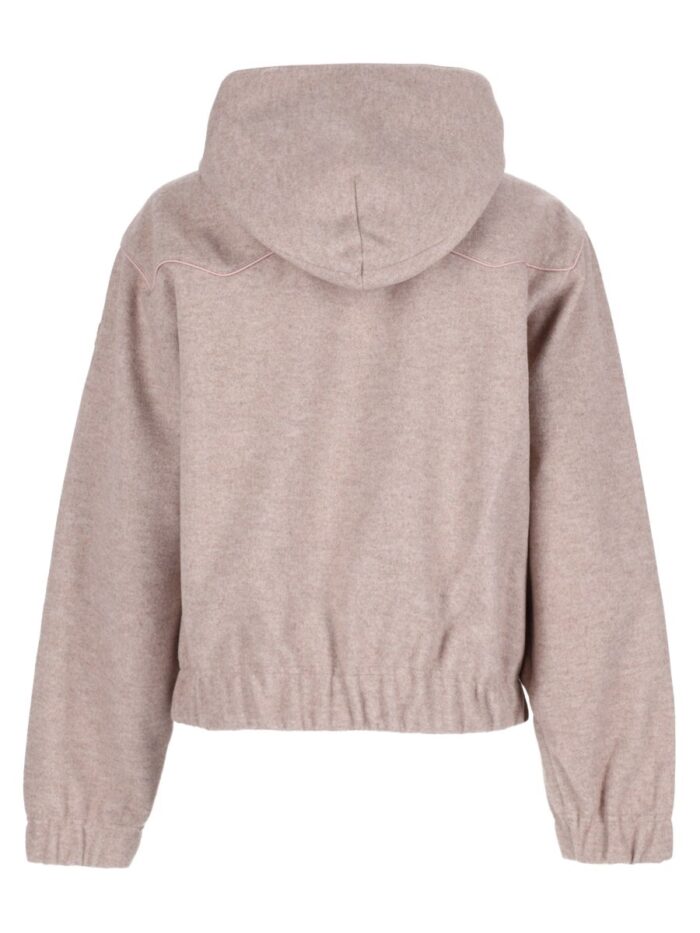MONCLER GRENOBLE Felpa Con Patch Logo