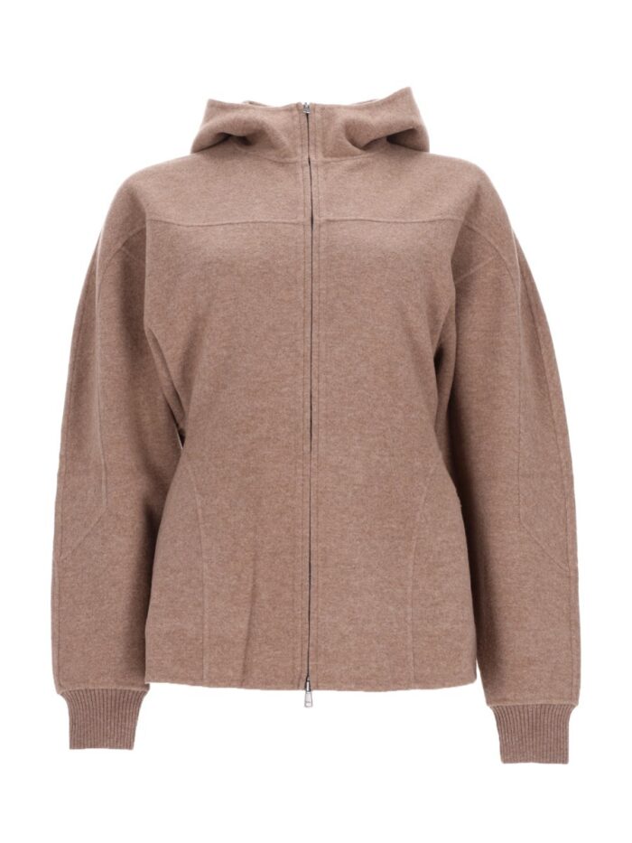 max mara felpa "filtro" in jersey di lana e cashmere Max Mara Felpa "Filtro" In Jersey Di Lana E Cashmere