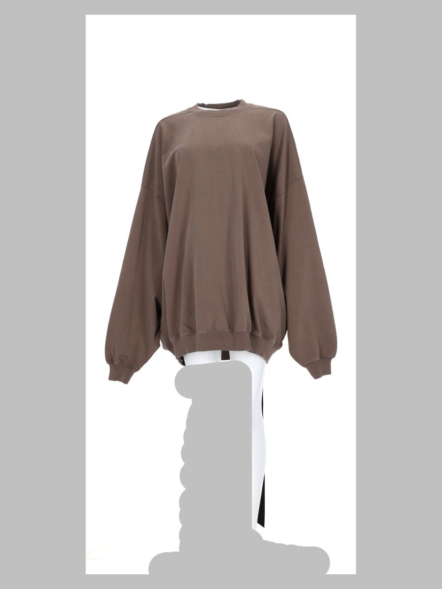 RICK OWENS DRKSHDW Felpa Girocollo "Tower Hun"
