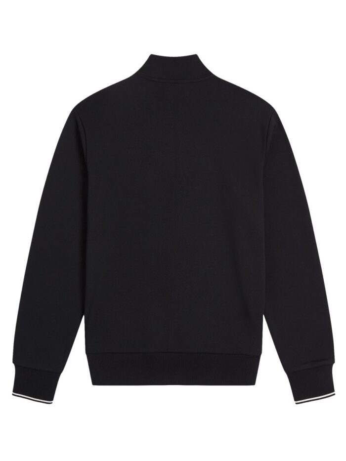 FRED PERRY Felpa In Cotone A Mezza Zip