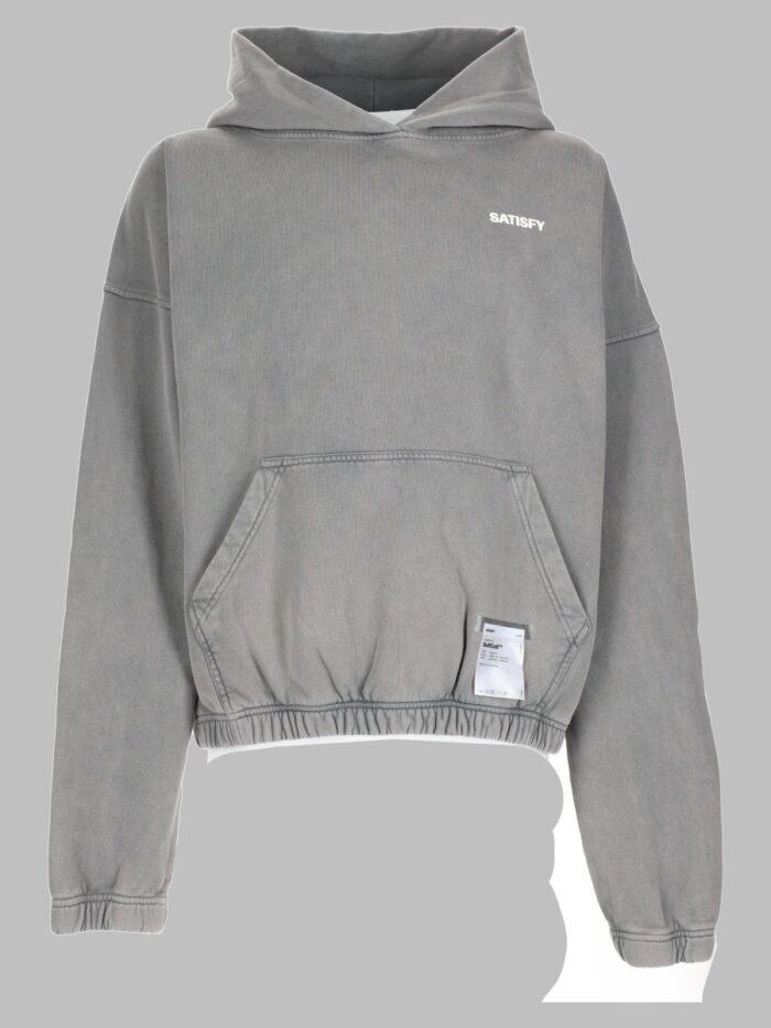 satisfy felpa in cotone con cappuccio SATISFY Felpa In Cotone Con Cappuccio