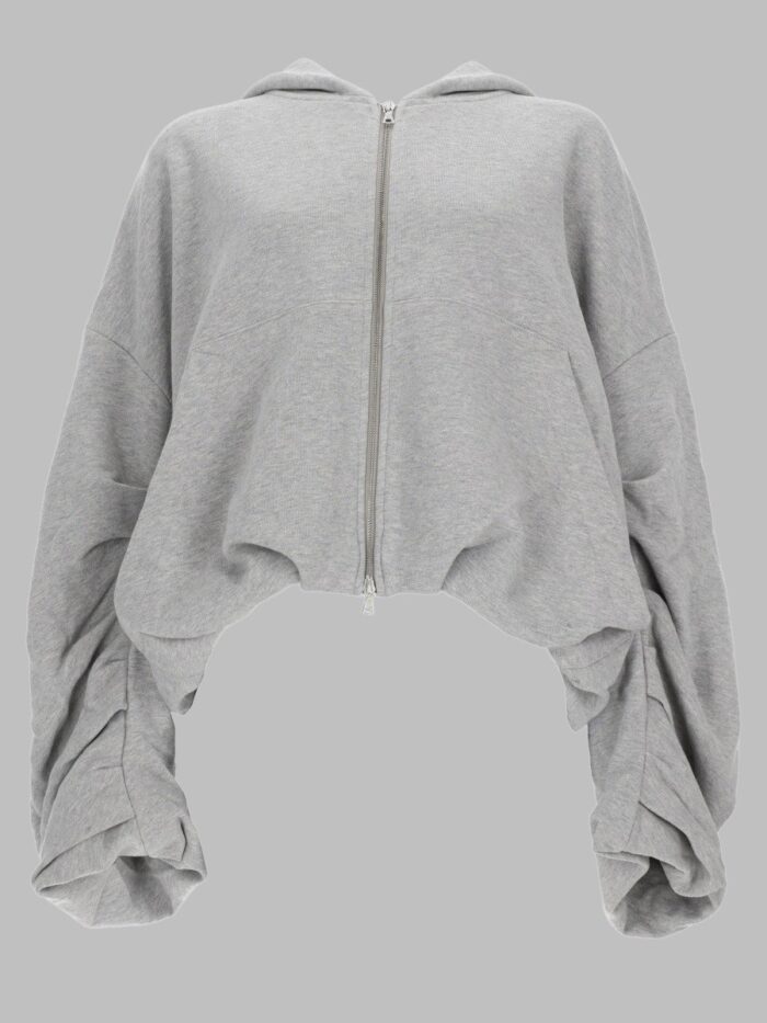 dries van noten felpa in cotone con zip Dries Van Noten FELPA IN COTONE CON ZIP