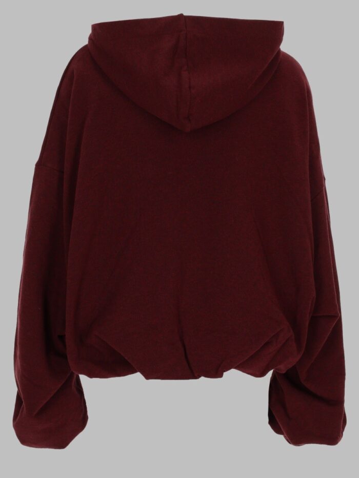 Dries Van Noten FELPA IN COTONE CON ZIP