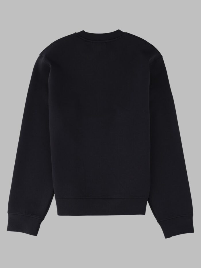 Emporio Armani Felpa In Double Jersey Con Logo A Contrasto