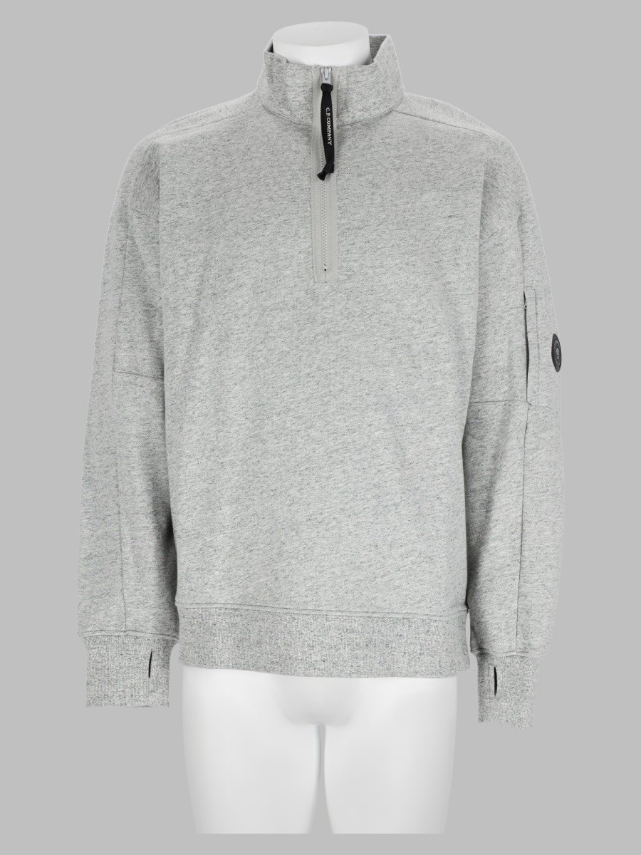C.P. COMPANY Felpa In Fleece Di Cotone