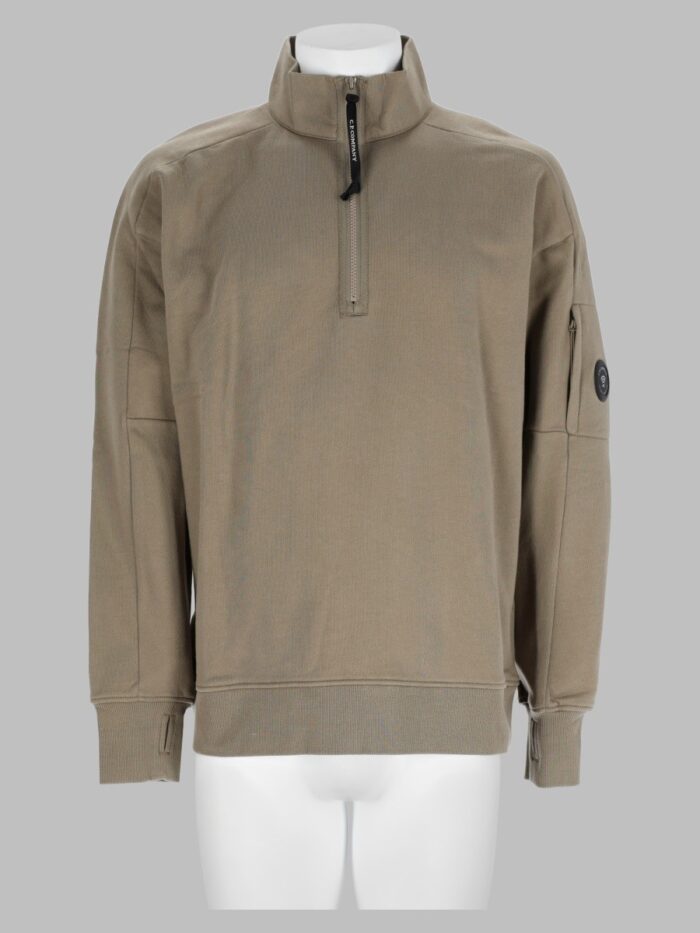 C.P. COMPANY Felpa In Fleece Di Cotone