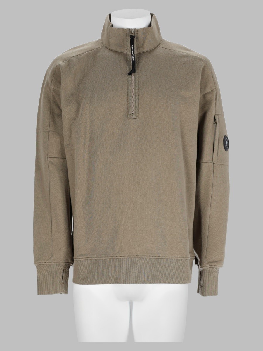 C.P. COMPANY Felpa In Fleece Di Cotone