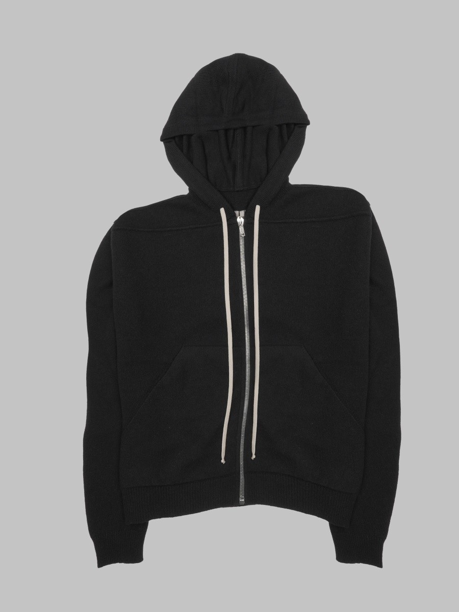 RICK OWENS Felpa In Maglia Di Cashmere