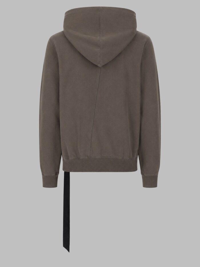 RICK OWENS DRKSHDW FELPA "MOUNTAIN" CON CAPPUCCIO