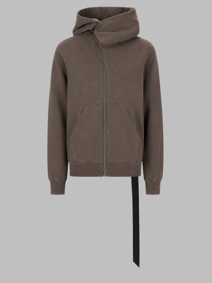 rick owens drkshdw felpa "mountain" con cappuccio RICK OWENS DRKSHDW FELPA "MOUNTAIN" CON CAPPUCCIO
