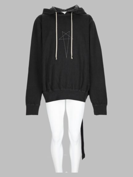 RICK OWENS DRKSHDW Felpa Oversize Con Cappuccio