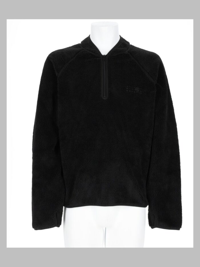 mm6 maison margiela felpa reversibile con zip MM6 MAISON MARGIELA FELPA REVERSIBILE CON ZIP